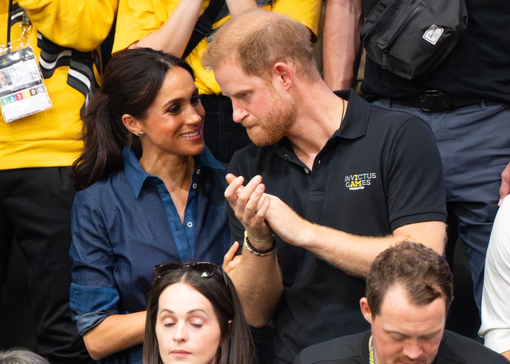 Prince Harry and Meghan Markle in Colombia in 2023