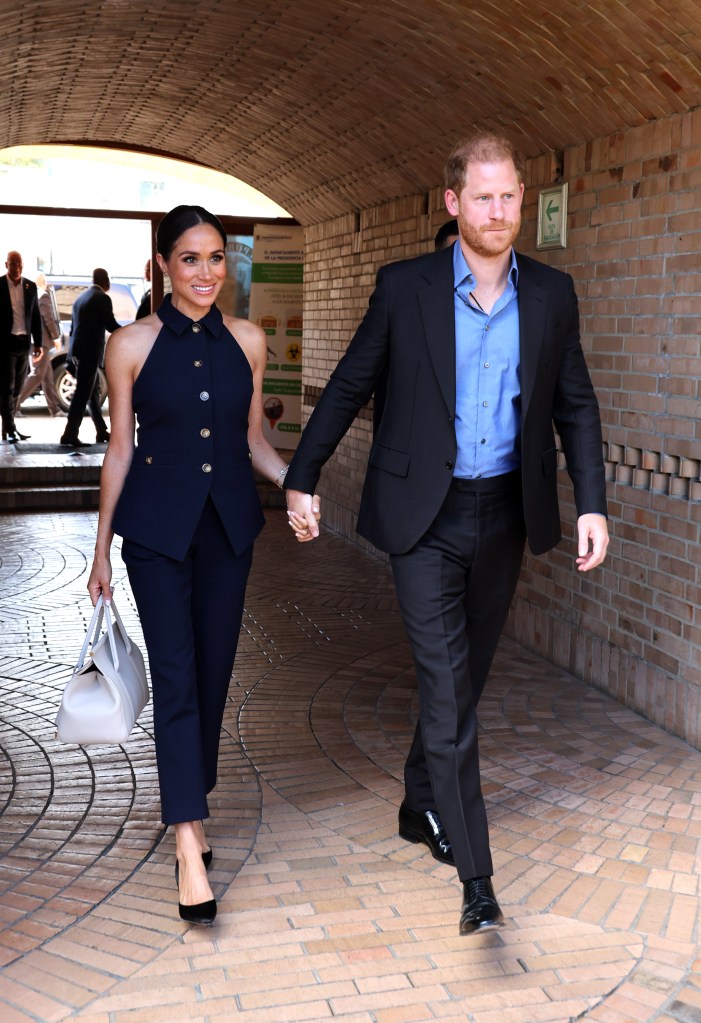 Meghan Markle and Prince Harry in Colombia in August 2024