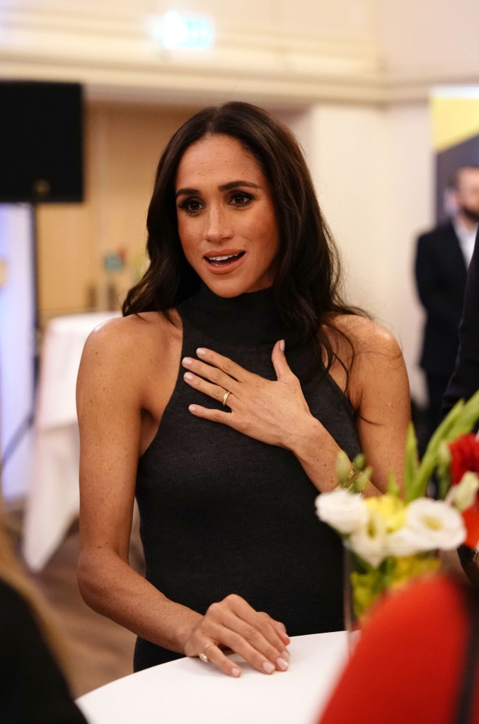 Meghan Markle at the IG25 and Team Canada Reception at the Hilton Hotel in Dusseldorf, Germany