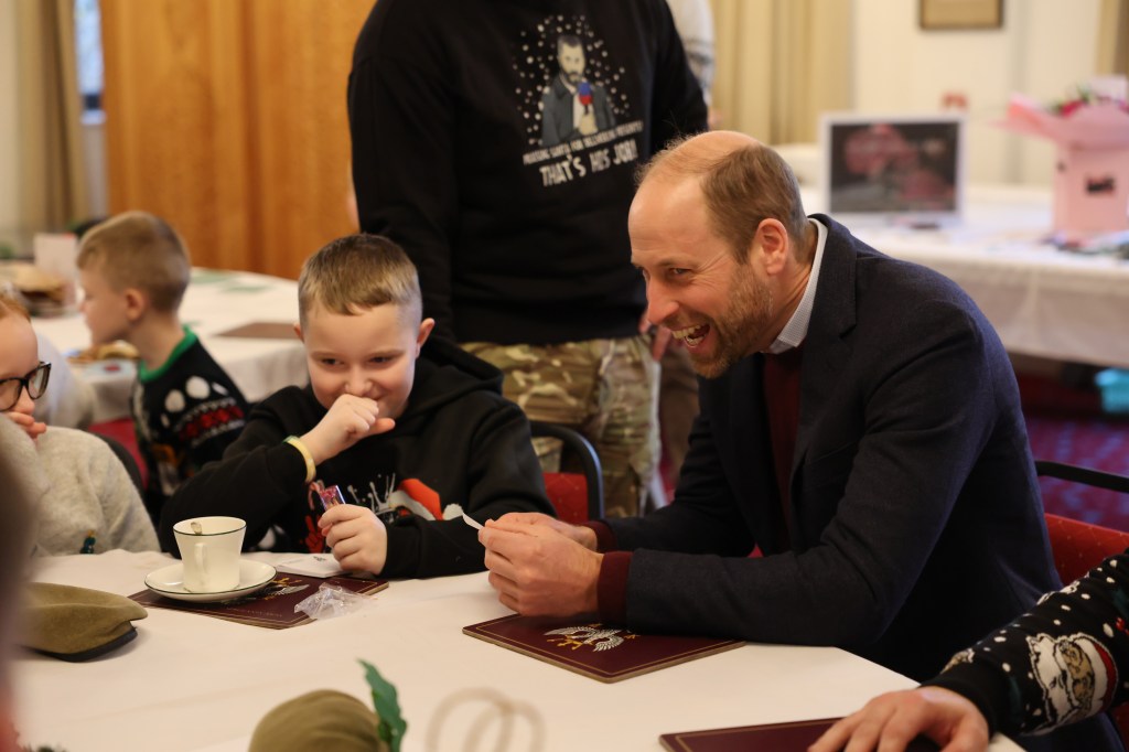 Prince William visits 1st Battalion Mercian Regiment