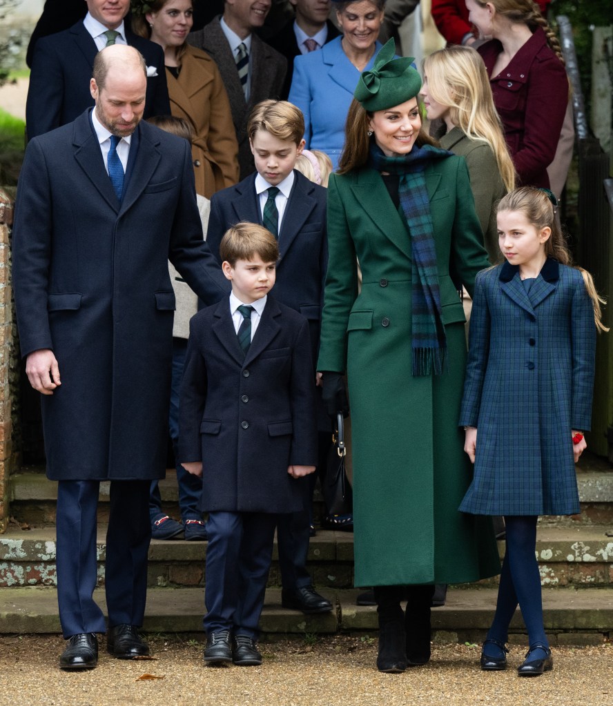 Prince William, Prince George, Prince Louis, Kate Middleton, Princess Charlotte