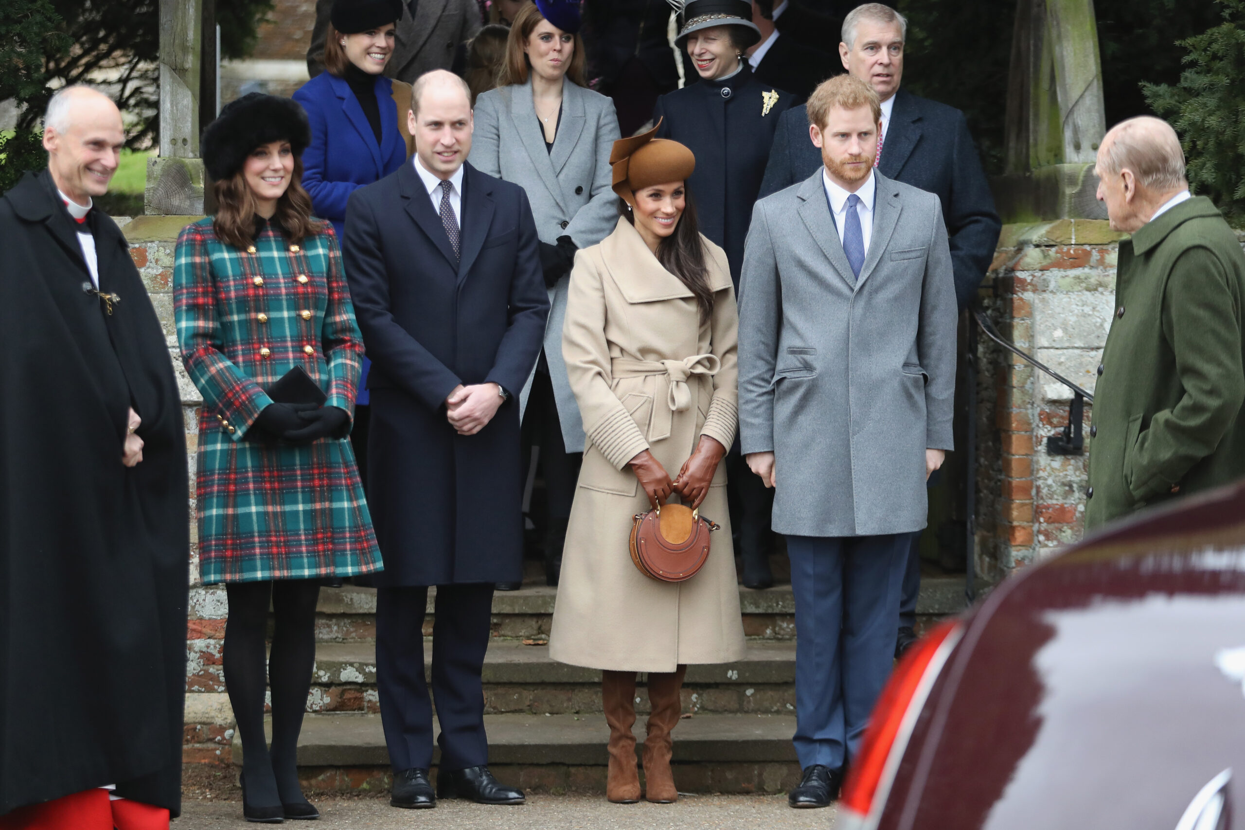 The royal family in 2017, Christmas.