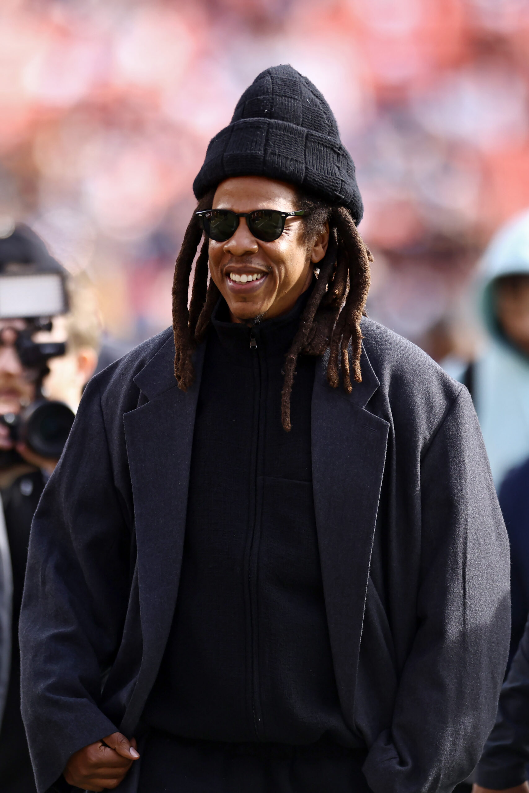 Jay-Z at an NFL game in  November 2024.