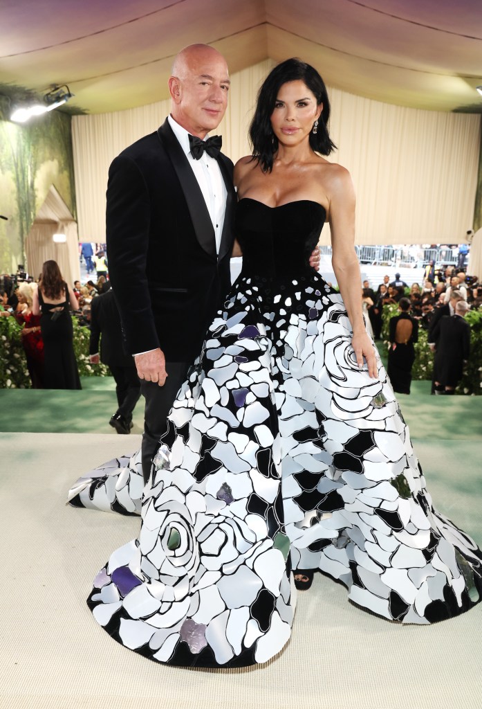 Lauren Sanchez and Jeff Bezos