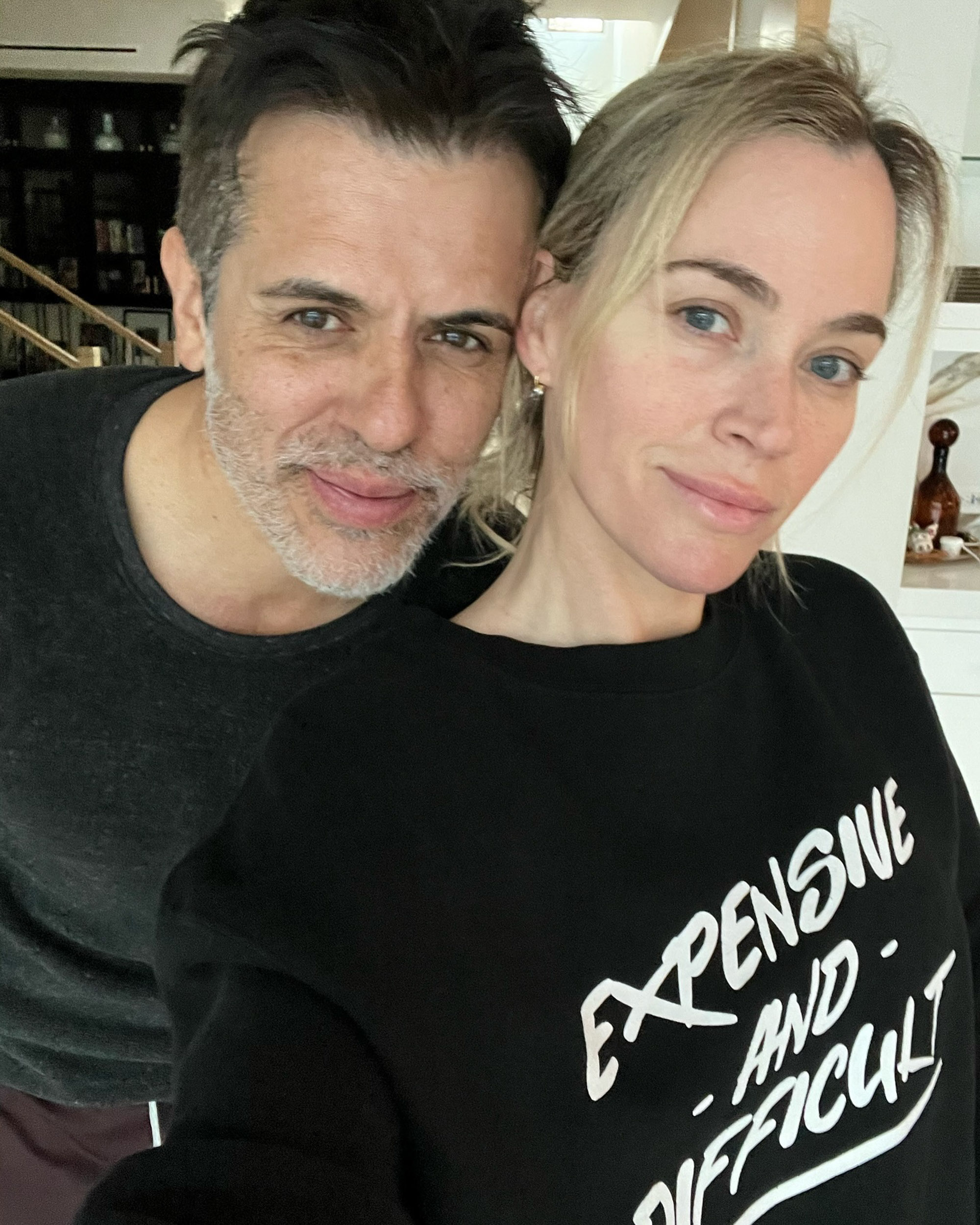 Edwin Arroyave and Teddi Mellencamp posing for a selfie