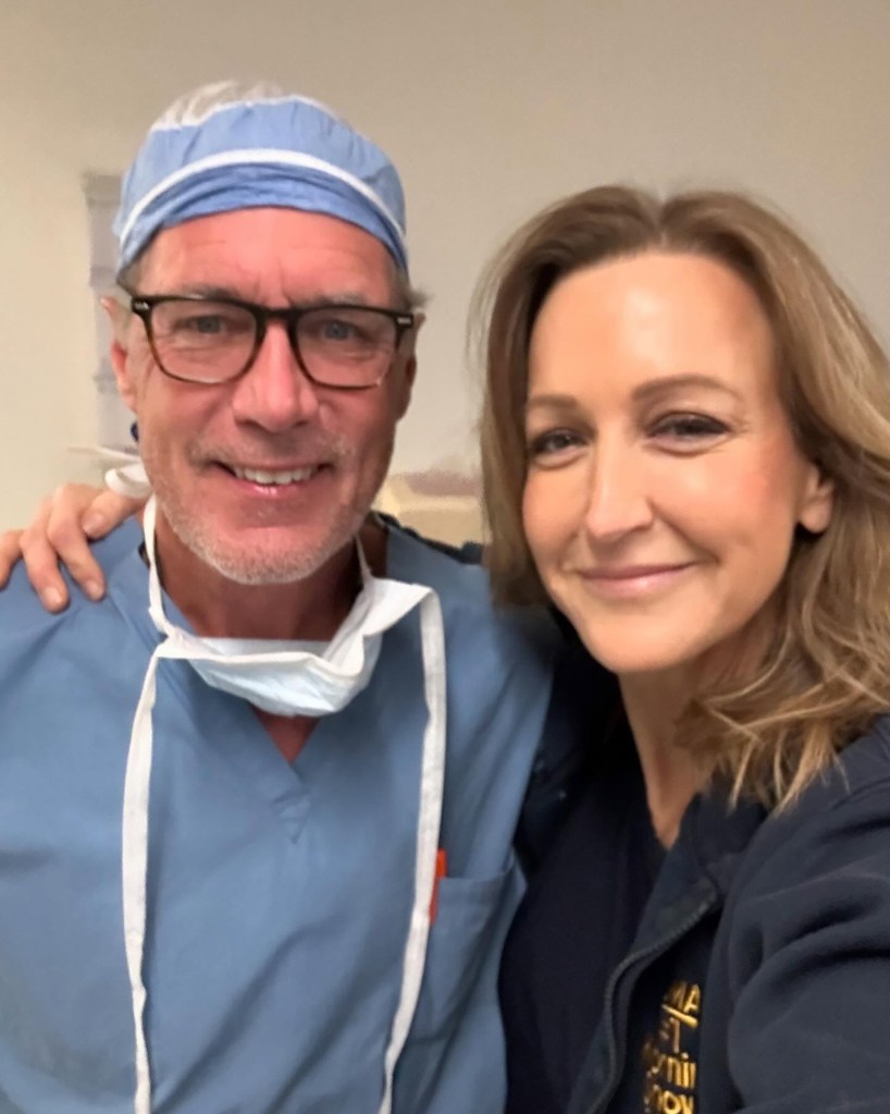 Lara Spencer and Dr. Martin O'Malley