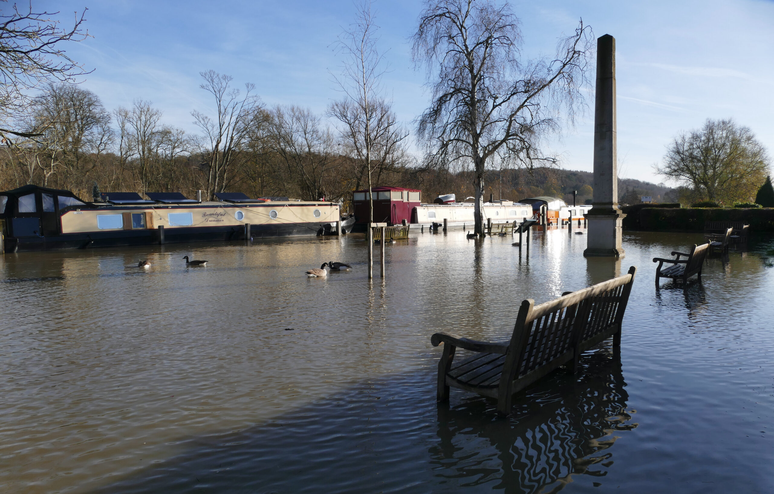 Flooding in the UK.