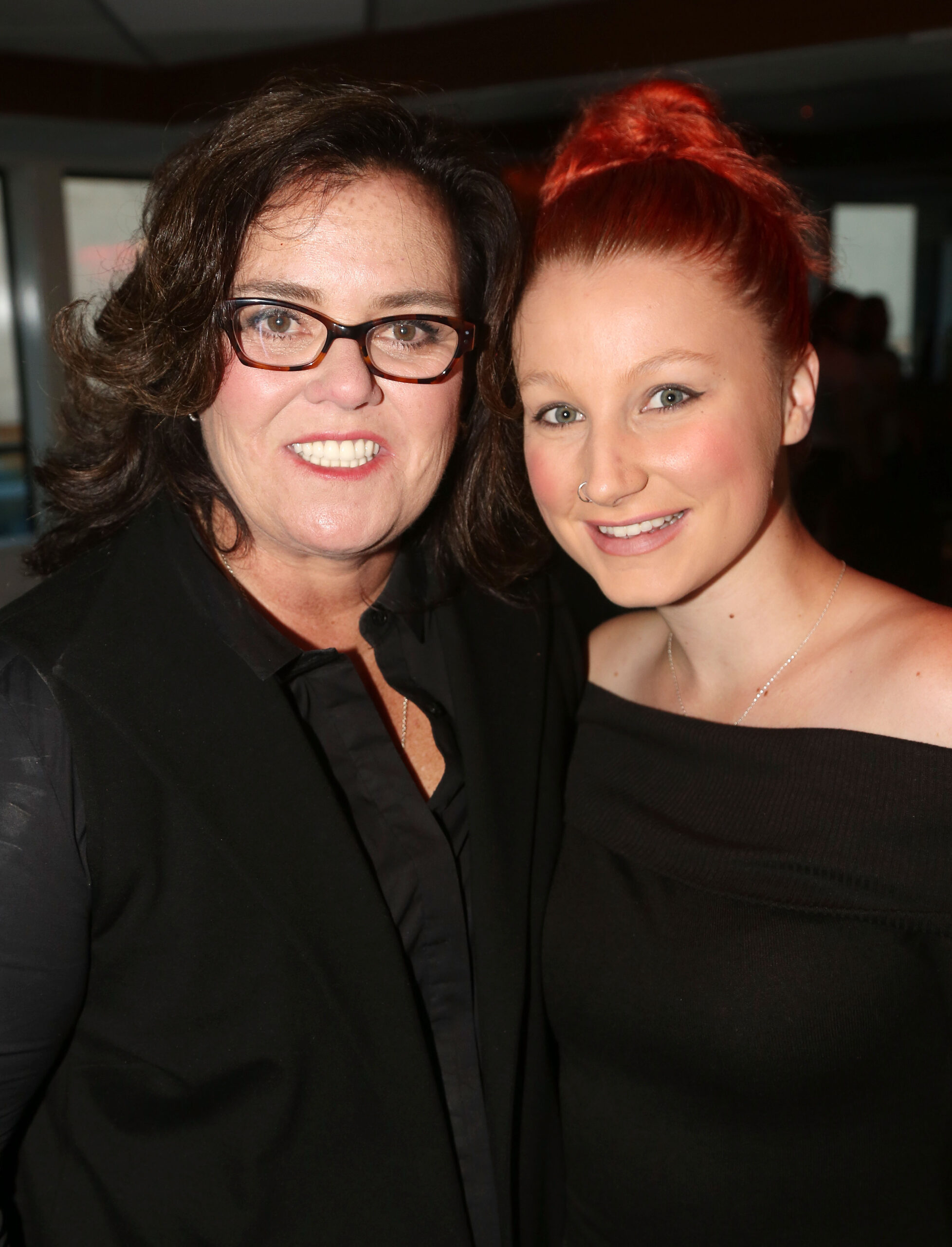 Rosie O'Donnell and Chelsea O'Donnell.