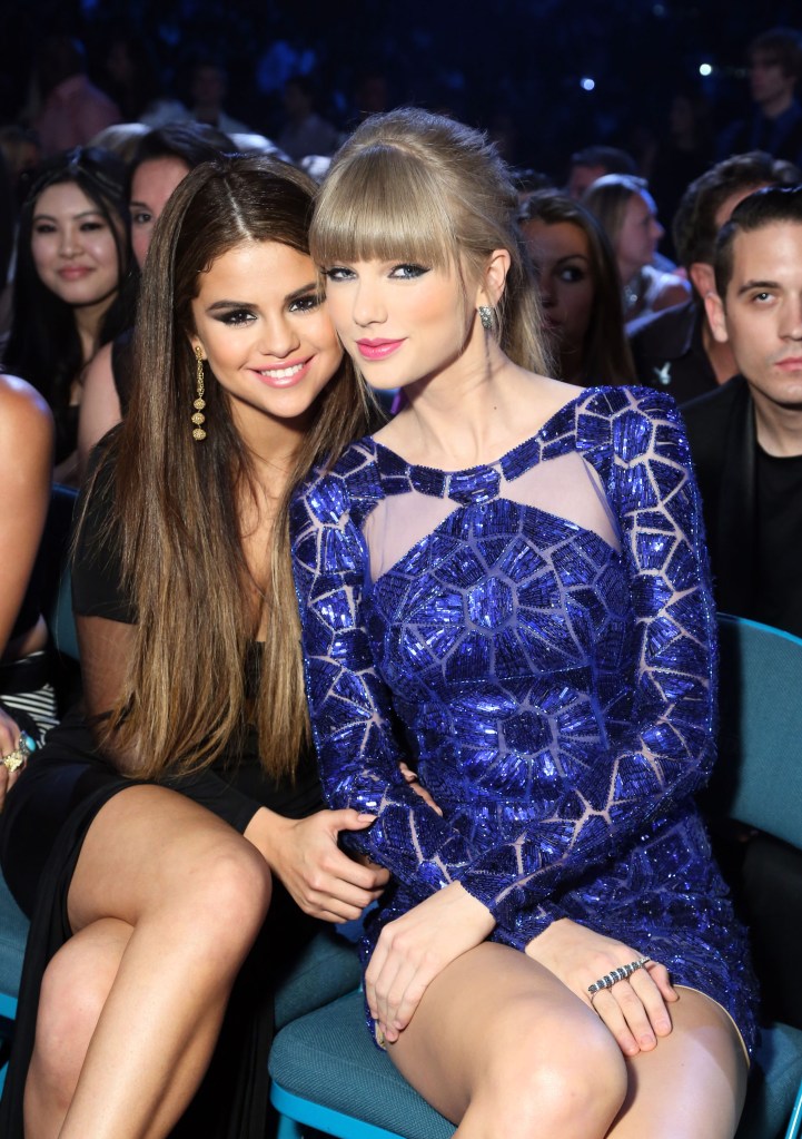 Taylor Swift and Selena Gomez at 2013 Billboard Music Awards