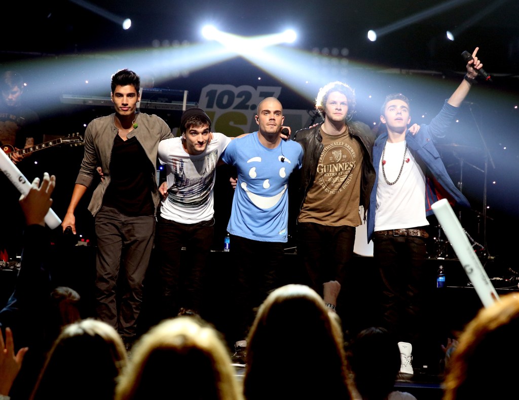 The Wanted on stage