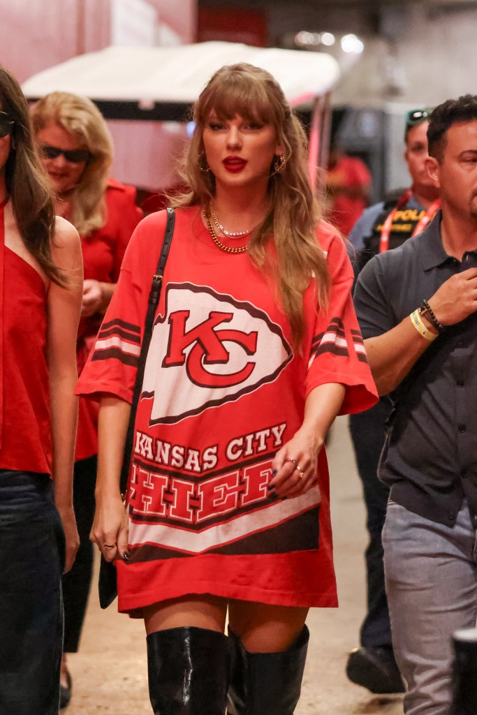 Taylor Swift at Chiefs vs Cincinnati Bengals