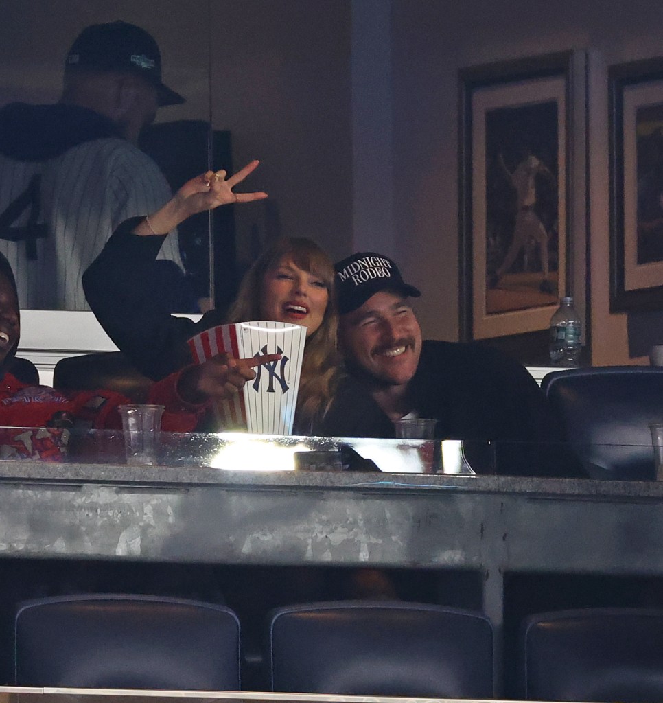 Taylor Swift and Travis Kelce