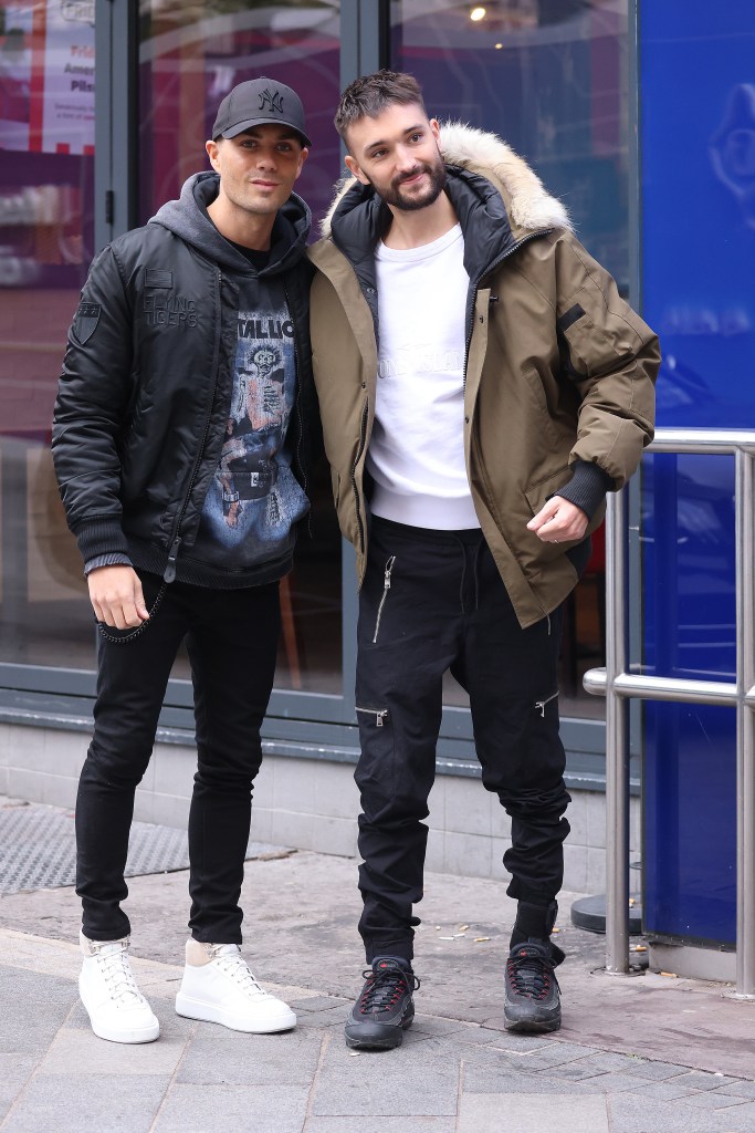 Tom Parker and Max George