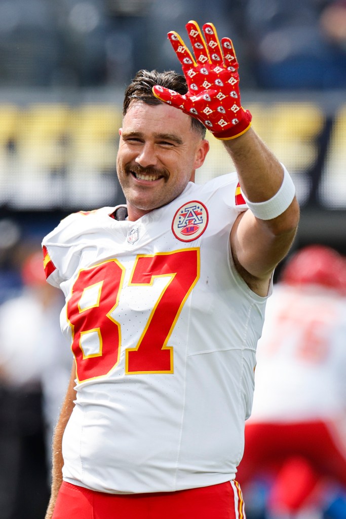 Travis Kelce on his Chiefs uniform