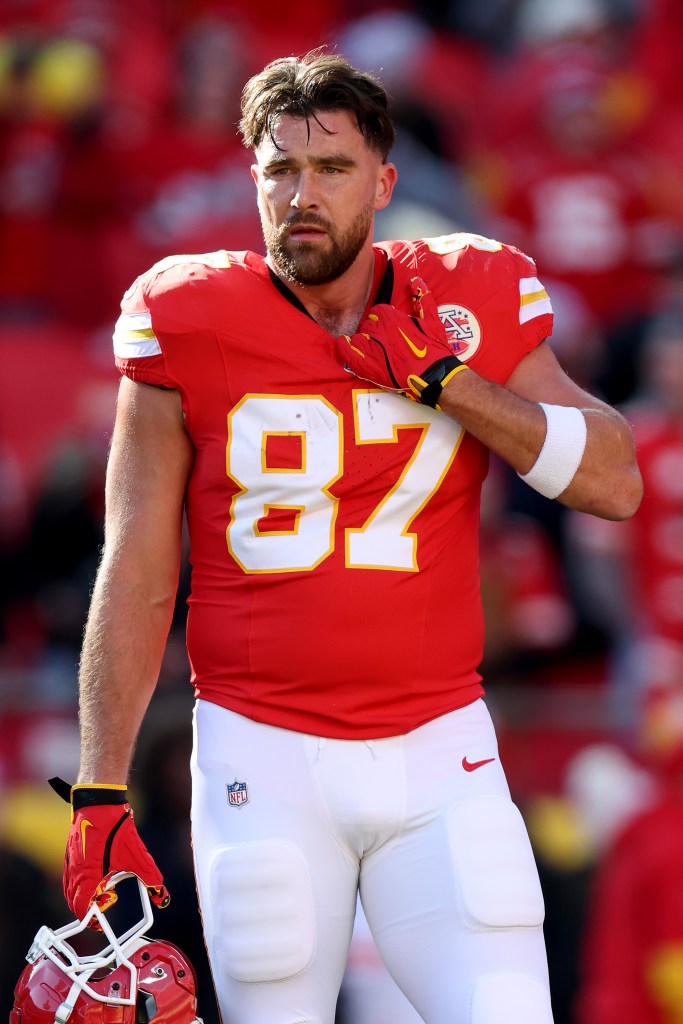 Travis Kelce at November 2024 NFL game