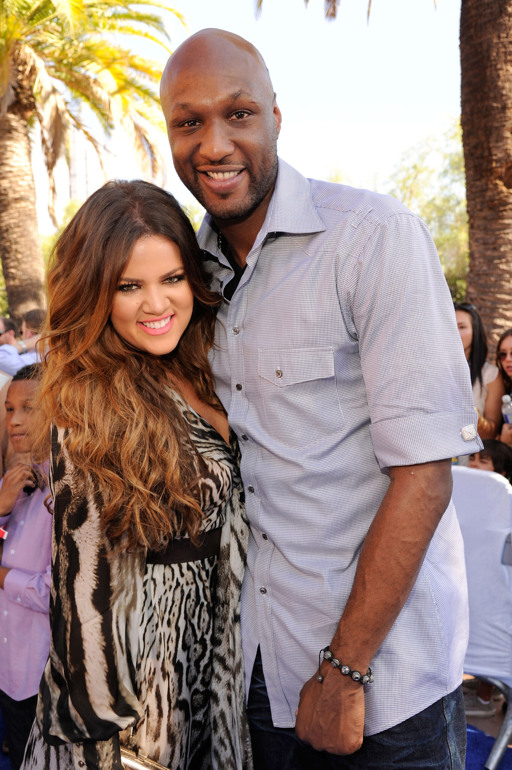 Lamar Odom and Khloé Kardashian.