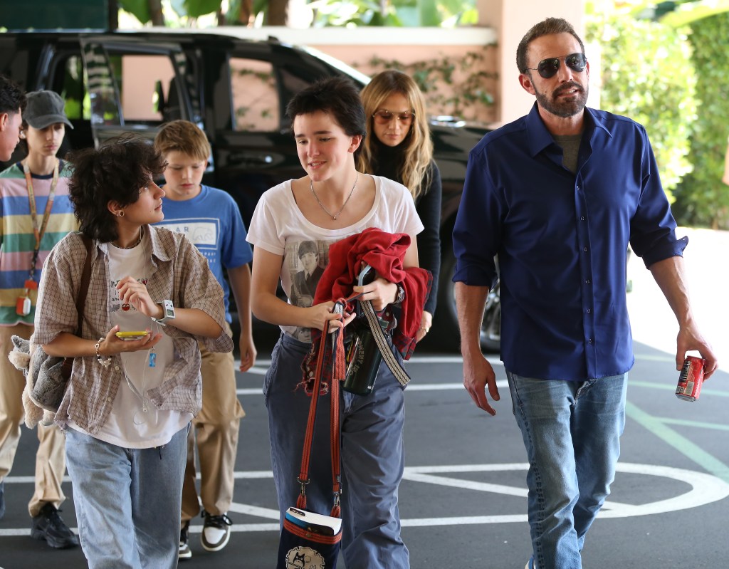 jennifer lopez, ben affleck, fin affleck, samuel affleck, emme anthony, max anthony