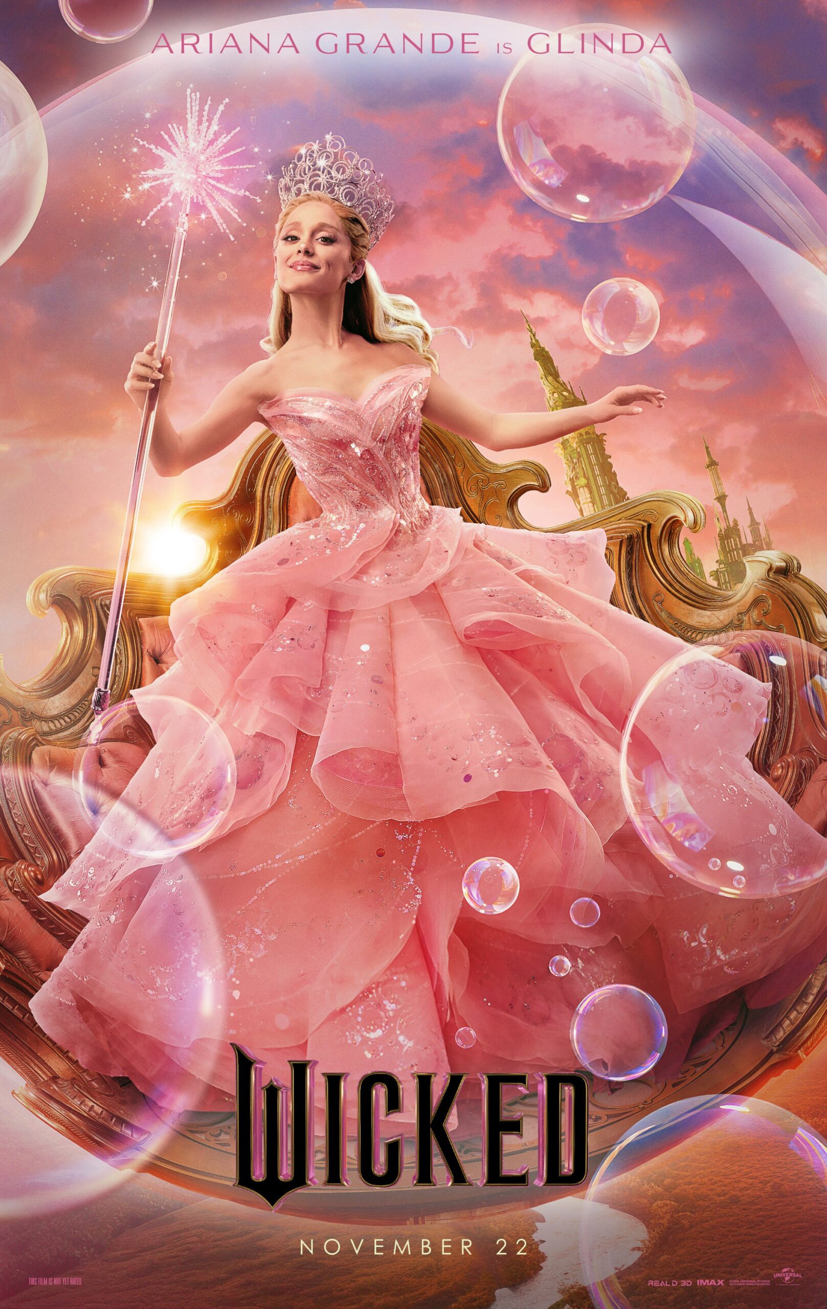 Ariana Grande as Glinda in "Wicked"