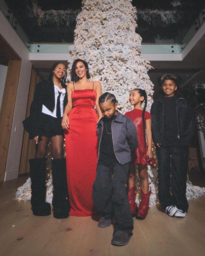 Kim Kardashian Christmas 2024