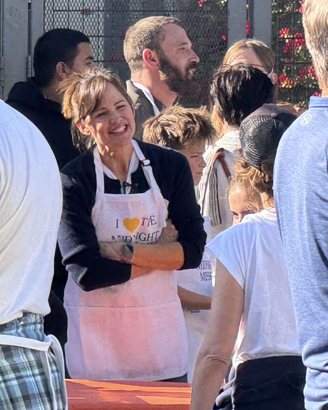 Jennifer Garner at a Thanksgiving charity event in November 2024