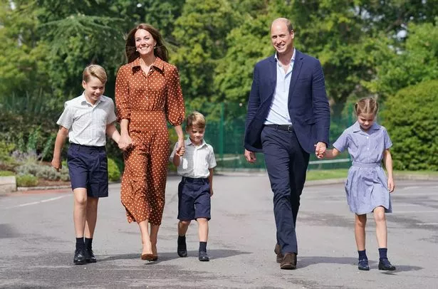 Prince William family