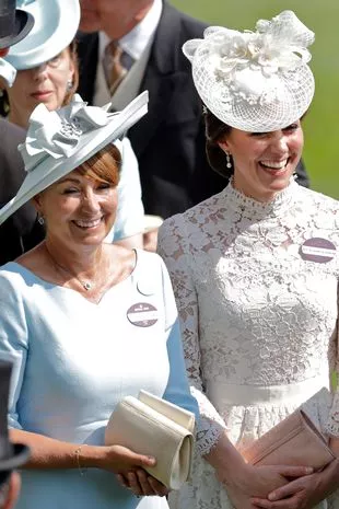 Kate and Carole Middleton