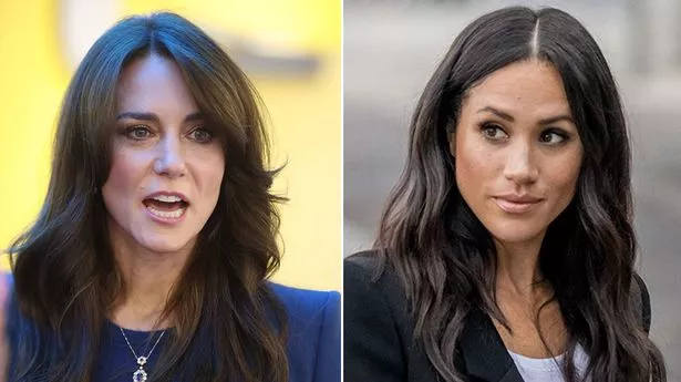 Kate Middleton and Meghan Markle