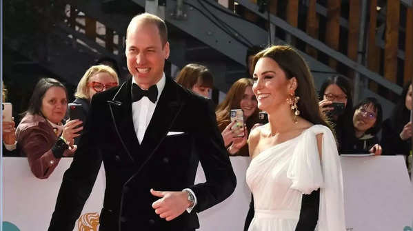 ​PDA by playfully tapping Prince William