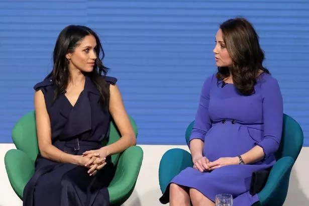 Meghan Markle and Catherine, Duchess of Cambridge