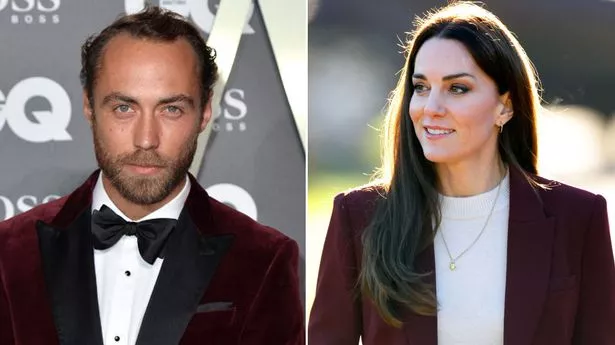 James Middleton and Kate Middleton