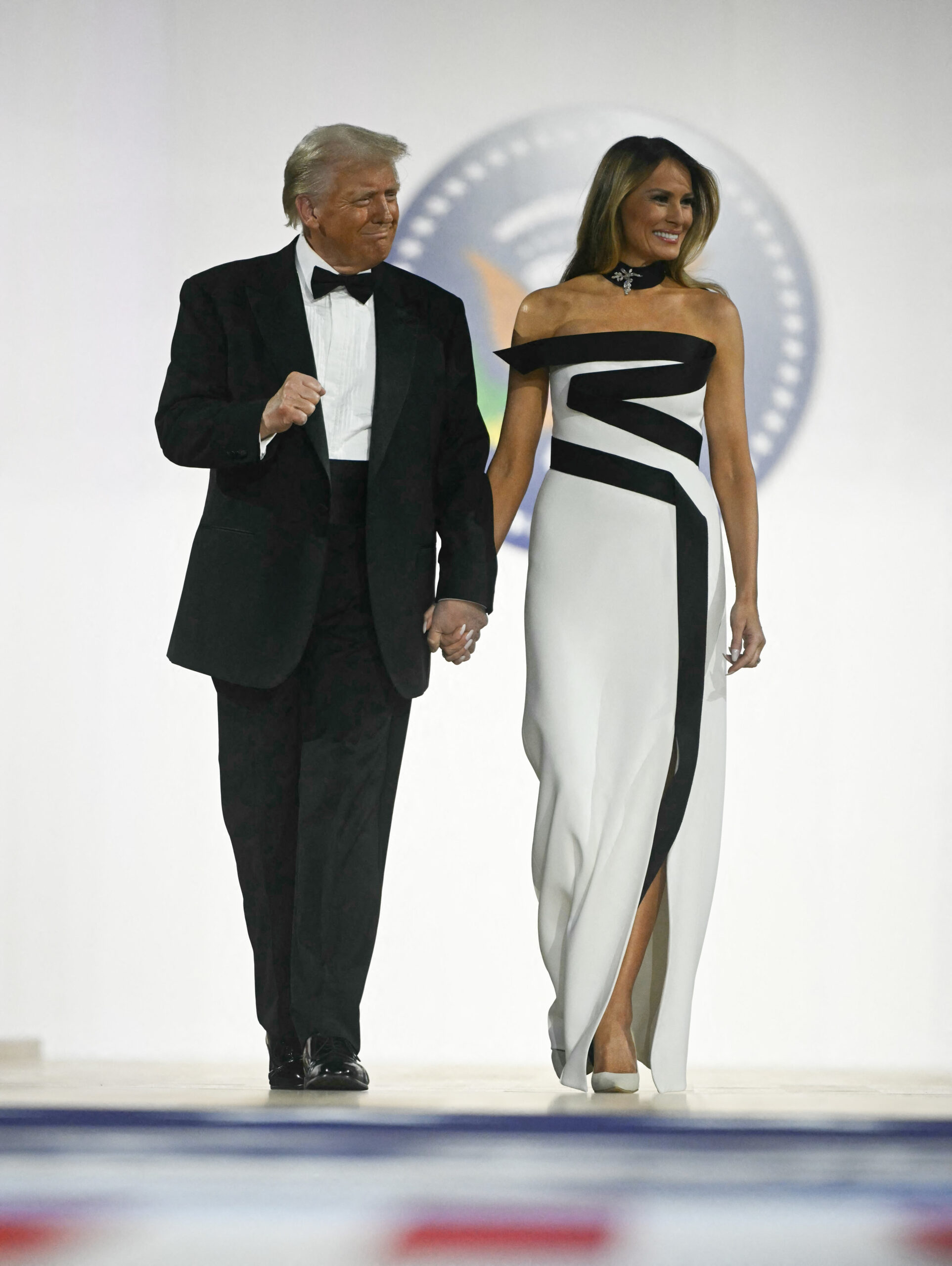 Donald and Melania Trump