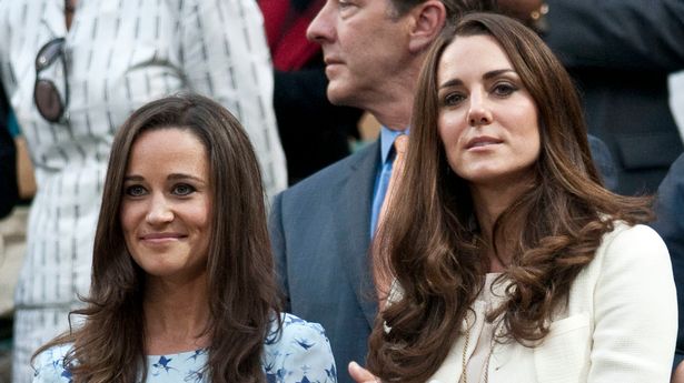 Kate Middleton and Pippa Middleton together at Wimbledon