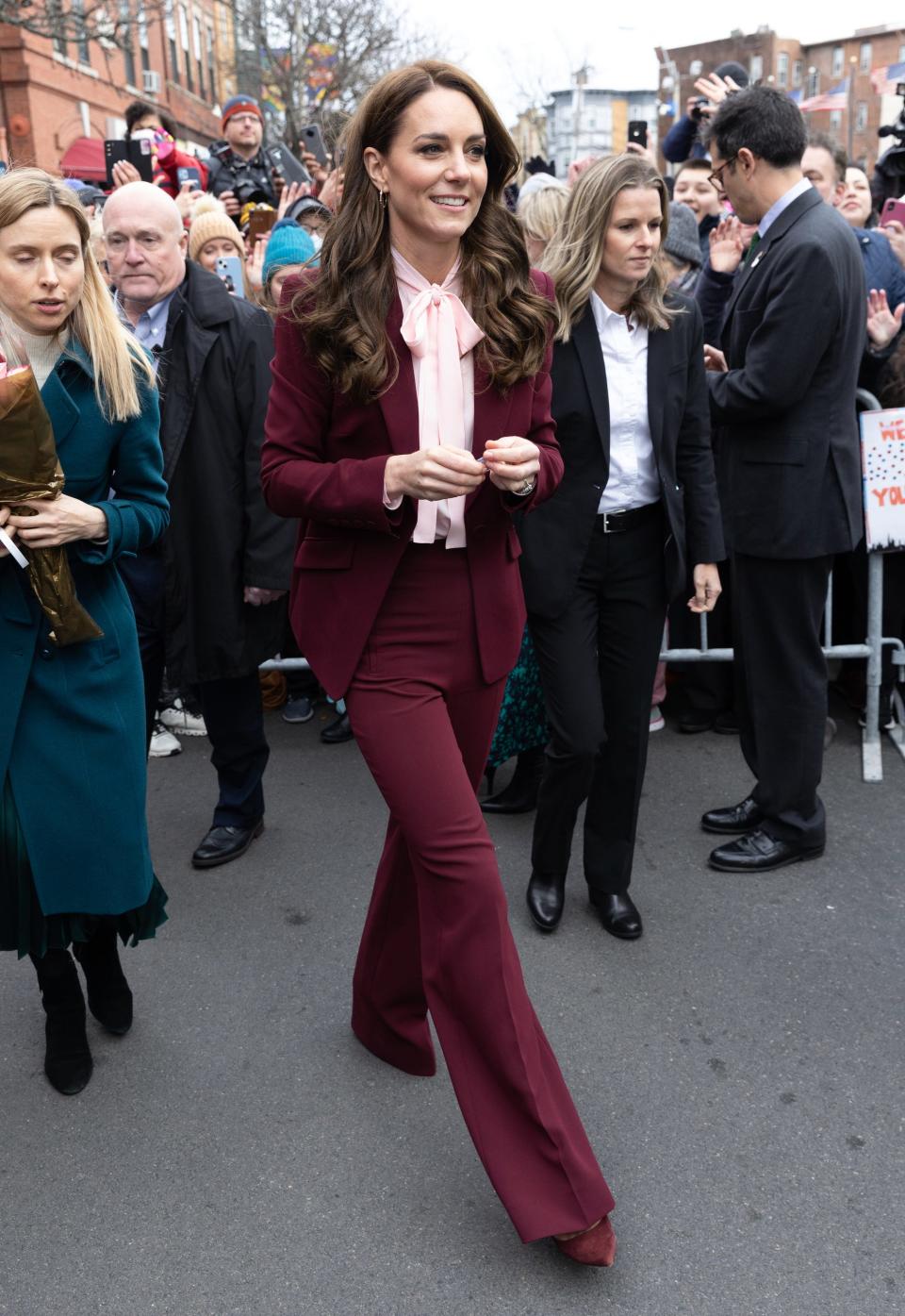 Kate Middleton during a visit to Boston, Massachusetts, in December 2022.