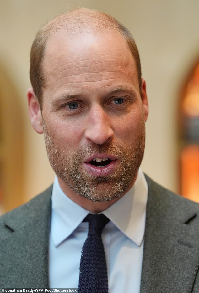 This year, the Prince of Wales sports a beard speckled with grey. He achieved a near-perfect score when ranked with some of the world's most famous bald, based on the shininess of his scalp, his smile and facial proportions