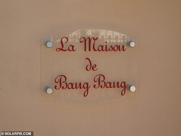 The villa was dubbed 'La Maison de Bang Bang' - crude French slang for the 'House of Sex'