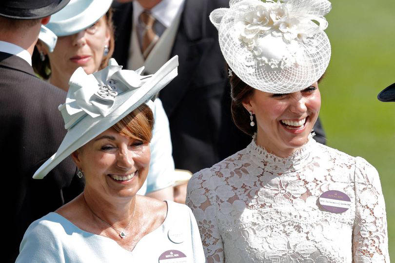 Kate and Carole Middleton