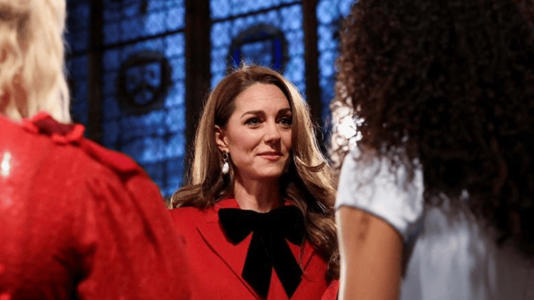 Kate Middleton at the 2024 Together at Christmas Carol Service (Credit: Twitter/@KensingtonRoyal)