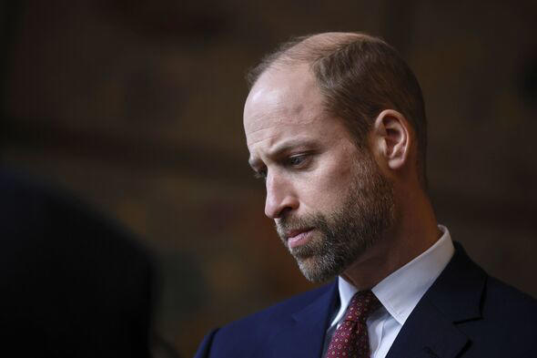 Prince William in a suit and tie