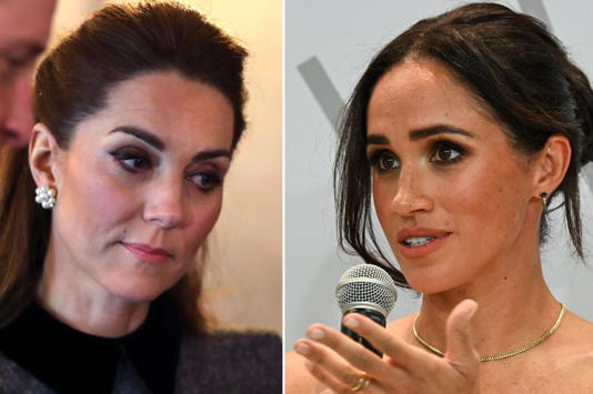 Kate Middleton and Meghan Markle