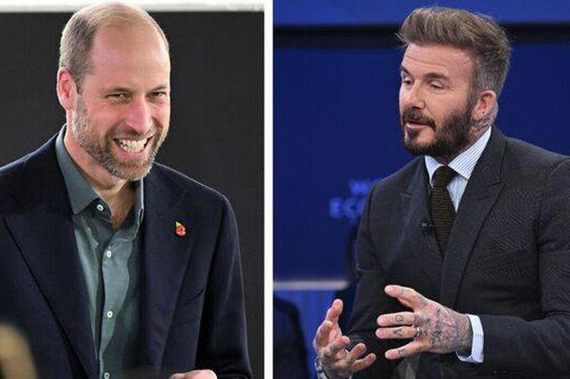 David Beckham expressed his loyalty to Prince William at the WEF