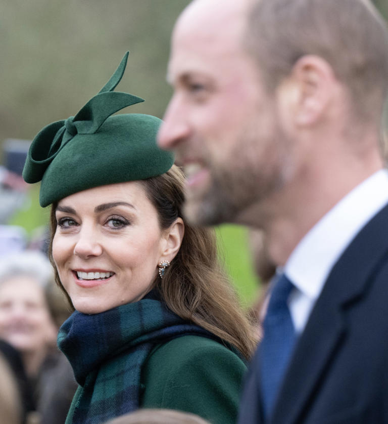 The Princess of Wales joined her husband for a Christmas church service in 2024. (Image credit: Getty Images)