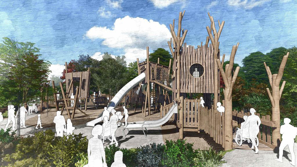 The re-imagined play area