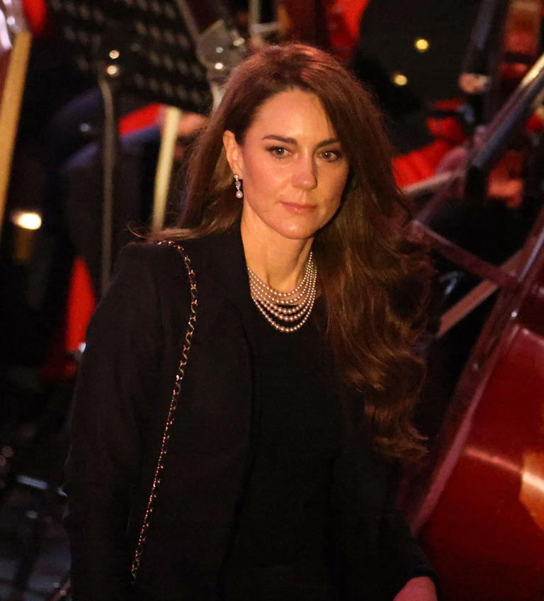 Catherine, Princess of Wales and Prince William, Prince of Wales attend a ceremony commemorating Holocaust Memorial Day on January 27, 2025 in London, England. Prime Minister Keir Starmer and Prince William were among the British officials and celebrities who marked Holocaust Memorial Day and the 80th anniversary of the liberation of Auschwitz-Birkenau during World War II.