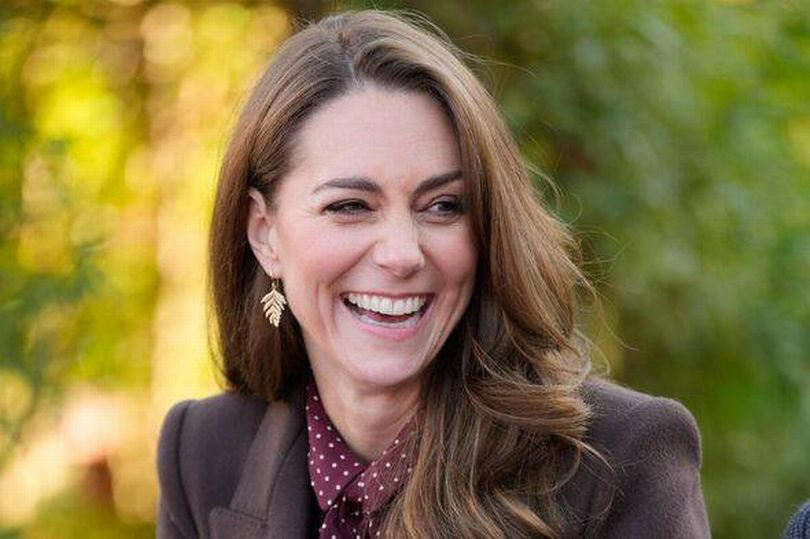 The Princess of Wales smiling