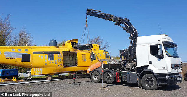 In 2021, he applied for consent to put the Sea King café and two other Sea Kings converted into glamping pods at a car park on the North York Moors above the Hole of Horcum beauty spot