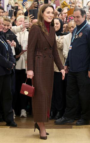 Chris Jackson/Getty Catherine, Princess of Wales during a visit to The Royal Marsden Hospital on Jan. 14, 2025 in London, England