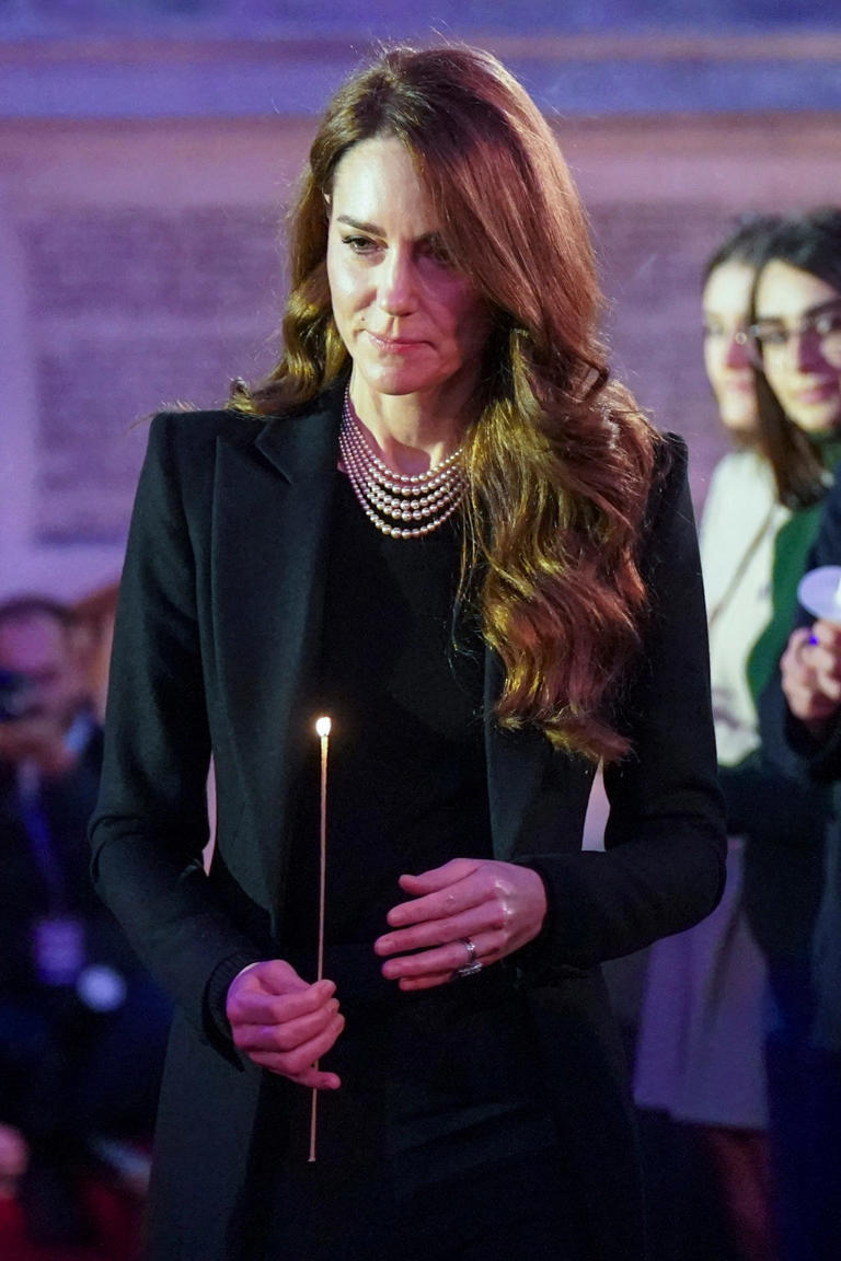 Yesterday, Kate Middleton and Prince William attended a Holocaust Memorial Day service in London. James Whatling / MEGA