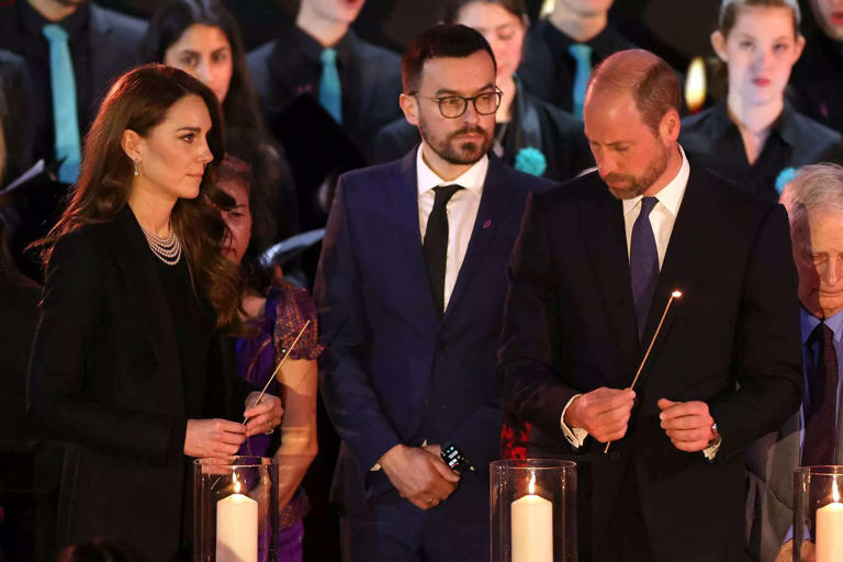 Hidden meaning behind Kate Middleton's stunning pearl necklace at Holocaust Memorial Day service