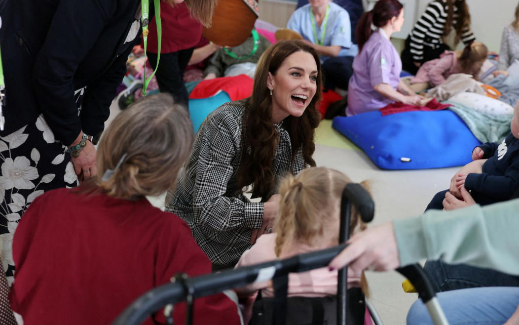 The Princess of Wales smiled and looked to be in good spirits. POOL/AFP via Getty Images