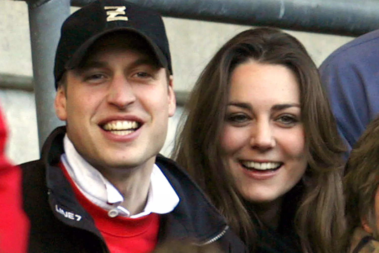 Prince William with Kate Middleton England V Italy rugby union match at Twickenham, Middlesex, Britain - 10 Feb 2007